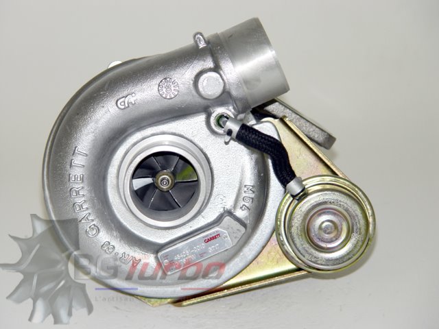 TURBO GARRETT TB0265 RECONDITIONNÉ EN FRANCE - CITROEN PEUGEOT BX XANTIA ZX 306 405 XUD9TE 1,9 L 90 92 95 CV - 454061-0014
